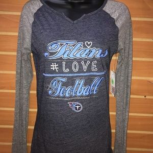 NFL women's Tennessee titans tee